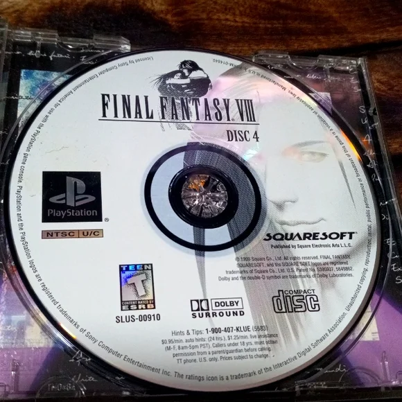 G-16 PS1 BLACK LABEL- FINAL FANTASY VIII GAME